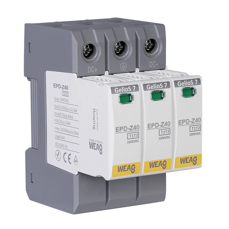 1000V   T1T2 3P   DC   SPD